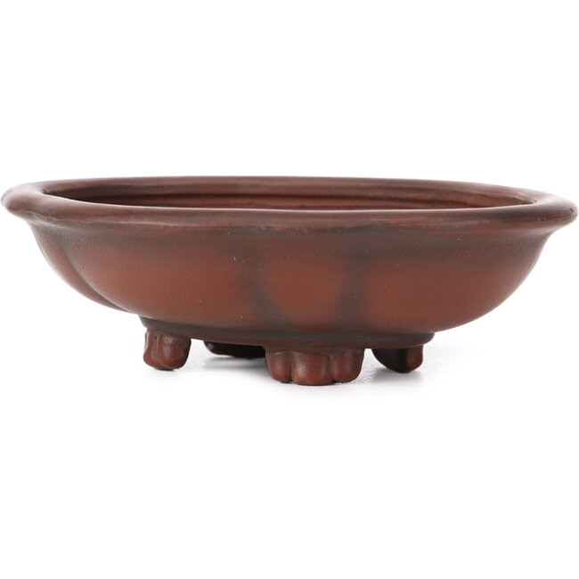 Pot à bonsaï Mokko non émaillé par Bigei - 160 x 140 x 45 mm