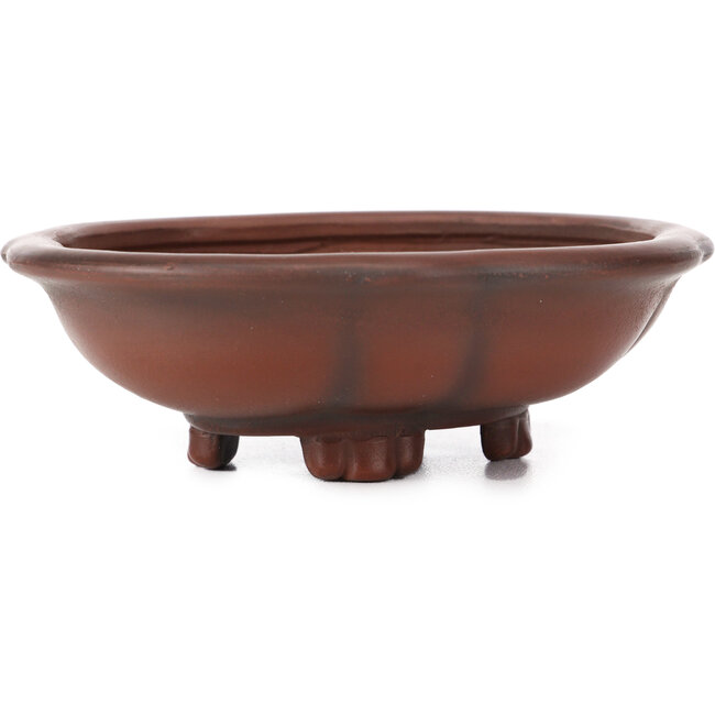 Mokko unglazed bonsai pot by Bigei - 160 x 140 x 45 mm