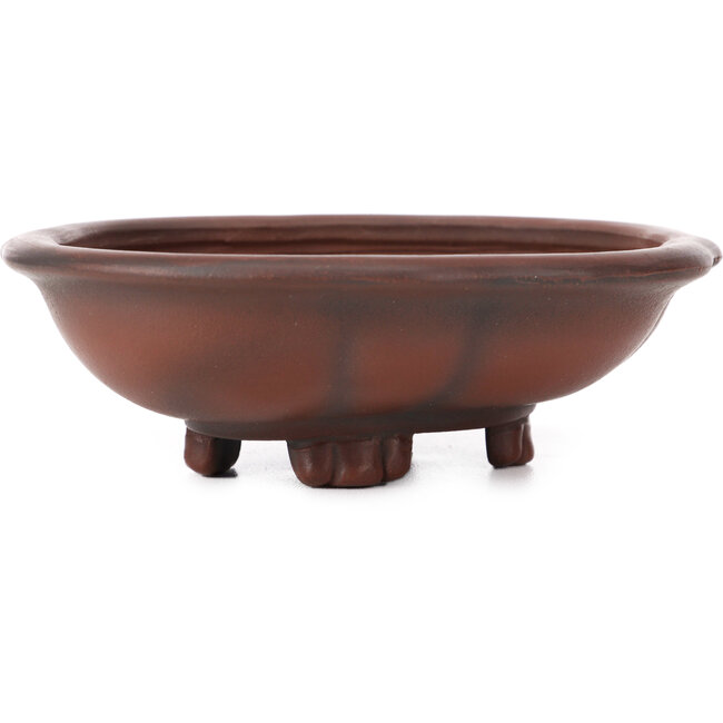 Mokko unglazed bonsai pot by Bigei - 160 x 140 x 45 mm