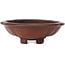 Mokko unglazed bonsai pot by Bigei - 160 x 140 x 45 mm