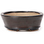 Vaso bonsai ovale marrone di Seto - 100 x 80 x 30 mm