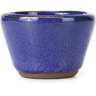 62 mm runder blauer Topf aus China