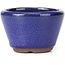 Pot à bonsaï rond bleu - 62 x 62 x 40 mm