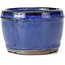 Maceta de bonsái redonda azul - 75 x 75 x 50 mm