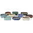 Seto Yaki Set of 10 pots 120 - 170 mm