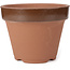 Other Japan Terracotta training pot nr. 6 deep | 18,5cm | Available in-store only