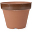 Terracotta training pot  nr. 6 deep | 18,5cm