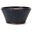Pot à bonsaï rond bleu par Bonsai - 77 x 77 x 43 mm