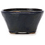 Runde blaue Bonsaischale von Bonsai - 77 x 77 x 43 mm