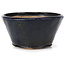 Round blue bonsai pot by Bonsai - 77 x 77 x 43 mm