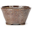 Round red brown bonsai pot by Bonsai - 70 x 70 x 40 mm