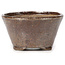 Round red brown bonsai pot by Bonsai - 70 x 70 x 40 mm