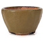 Pot à bonsaï rond vert et marron par Bonsai - 70 x 67 x 44 mm