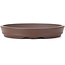 Vaso per bonsai rotondo non smaltato di Yamaaki - 182 x 182 x 72 mm
