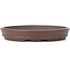 Vaso per bonsai rotondo non smaltato di Yamaaki - 182 x 182 x 72 mm