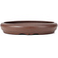 Pot à bonsaï rond non émaillé par Yamaaki - 212 x 212 x 34 mm
