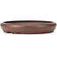 Pot à bonsaï rond non émaillé par Yamaaki - 212 x 212 x 34 mm