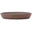 Vaso per bonsai rotondo non smaltato di Yamaaki - 220 x 220 x 32 mm