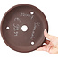Pot à bonsaï rond non émaillé par Yamaaki - 220 x 220 x 32 mm