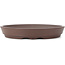 Vaso per bonsai rotondo non smaltato di Yamaaki - 248 x 248 x 37 mm