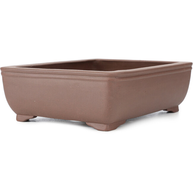 Pot à bonsaï rectangulaire non émaillé - 285 x 225 x 90 mm