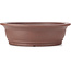 Round unglazed bonsai pot - 304 x 304 x 90 mm