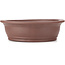 Round unglazed bonsai pot - 304 x 304 x 90 mm