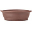 Pot à bonsaï rond non émaillé - 304 x 304 x 90 mm