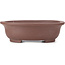 Pot à bonsaï ovale non émaillé - 287 x 232 x 85 mm