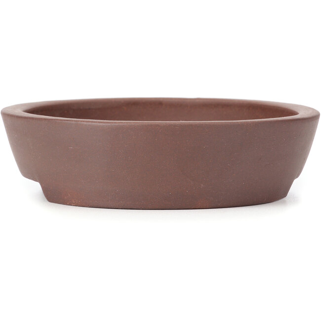 Ovale unglasierte Bonsaischale - 291 x 232 x 58 mm