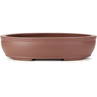 Chinese bonsai pots 356 mm oval unglazed pot from China