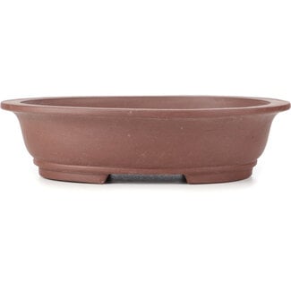 Chinese bonsai pots 378 mm oval unglazed pot from China