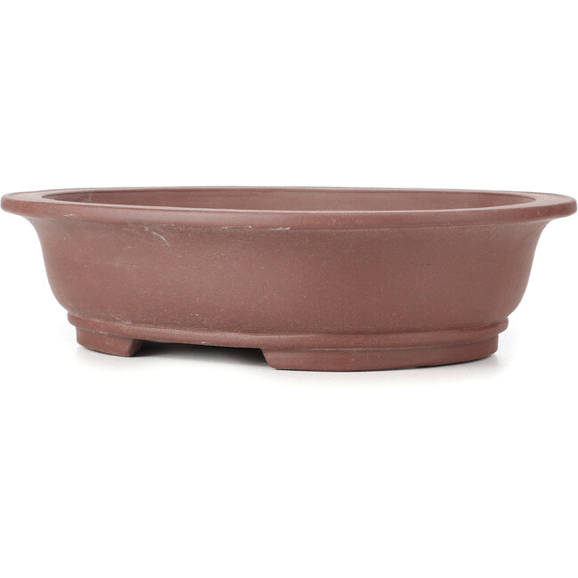 Vaso bonsai ovale non smaltato - 378 x 315 x 98 mm