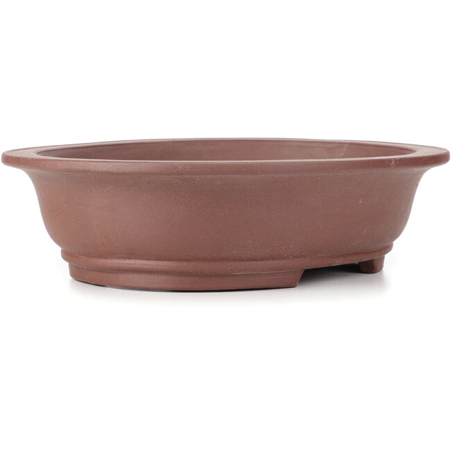 Vaso bonsai ovale non smaltato - 378 x 315 x 98 mm