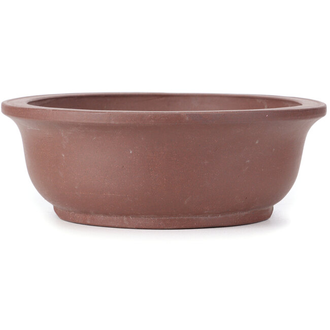 Pot à bonsaï ovale non émaillé - 363 x 300 x 102 mm