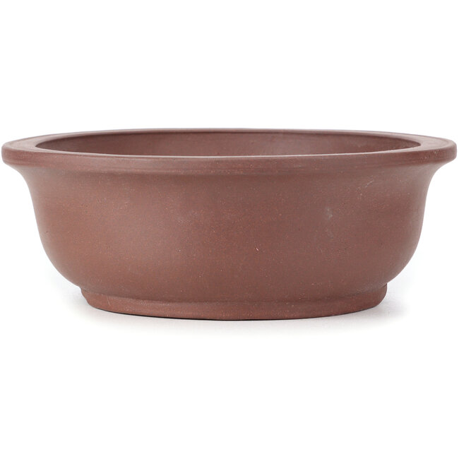 Maceta de bonsái ovalada sin esmaltar - 363 x 300 x 102 mm