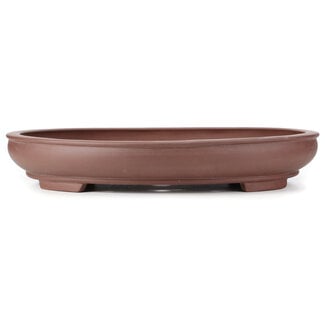 Chinese bonsai pots 568 mm oval unglazed pot from China