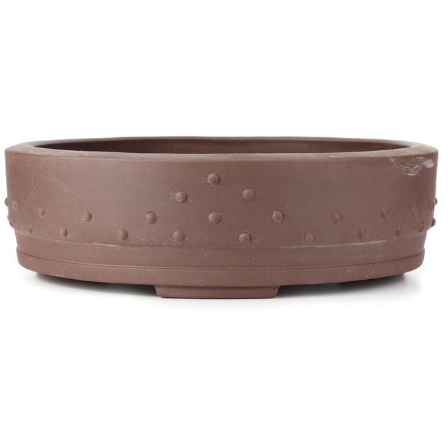 Vaso per bonsai rotondo non smaltato - 410 x 410 x 120 mm