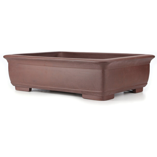 Pot à bonsaï rectangulaire non émaillé - 590 x 435 x 160 mm