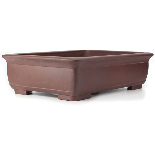 Pot à bonsaï rectangulaire non émaillé - 590 x 435 x 160 mm