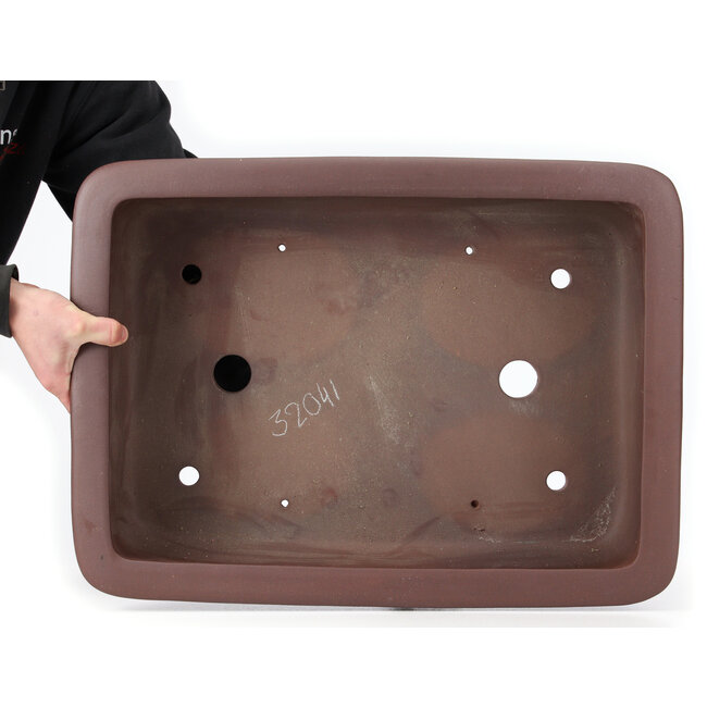 Maceta de bonsái rectangular sin esmaltar - 590 x 435 x 160 mm