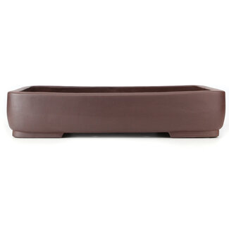Chinese bonsai pots Maceta rectangular sin esmaltar de 595 mm de China