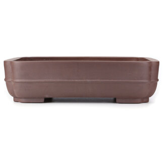 Chinese bonsai pots Maceta rectangular sin esmaltar de 563 mm de China