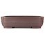 Rectangular unglazed bonsai pot - 563 x 430 x 147 mm