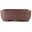 Rectangular unglazed bonsai pot - 563 x 430 x 147 mm