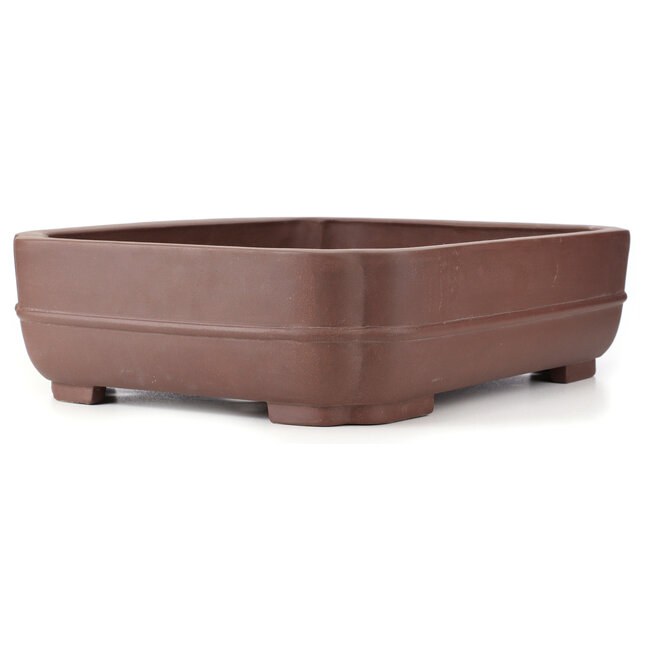 Rechthoekige ongeglazuurde bonsaipot - 563 x 430 x 147 mm