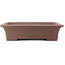 Rectangular unglazed bonsai pot - 600 x 490 x 150 mm