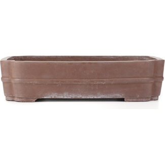 Chinese bonsai pots 458 mm rectangular unglazed pot from China