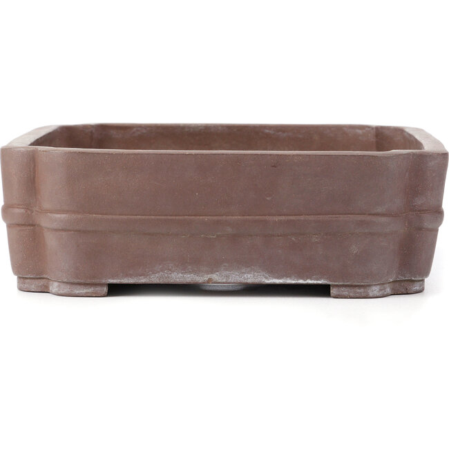 Maceta de bonsái rectangular sin esmaltar - 458 x 350 x 110 mm