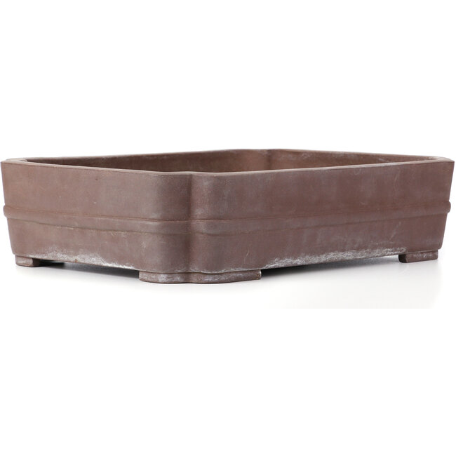 Maceta de bonsái rectangular sin esmaltar - 458 x 350 x 110 mm